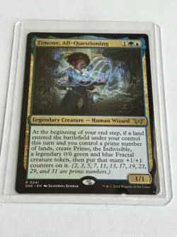Zimone, All-Questioning - Duskmourn (DSK) - MTG Rare #241 | Regular Card - Image 3