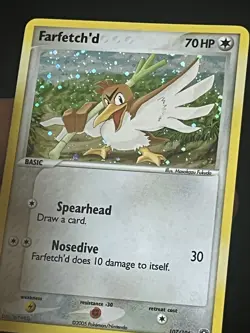 -Secret Rare- Farfetch’d 107/106 Ex Emerald Holo Lightly Played LP Pokemon TCG - Image 5