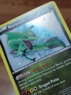 LP Rayquaza XY64 XY Holo Pokemon Card - Image 2