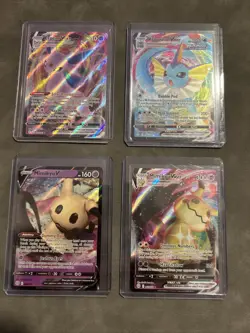 Pokemon Lot Vmax And Mimikyu V Card - Image 1