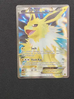Pokemon Jolteon EX Full Art Alternate Art Promos Card 28a/83 - Image 1