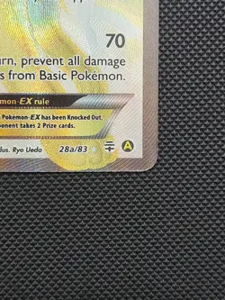 Pokemon Jolteon EX Full Art Alternate Art Promos Card 28a/83 - Image 5