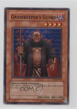 Gravekeeper's Guard YuGiOh Dark Revelation Volume 1 #DR1-EN009 2005 READ - Image 1