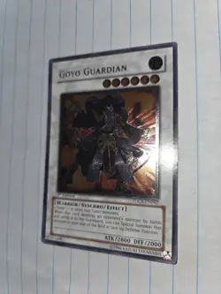 YuGiOh Goyo Guardian Ultimate Rare 1st Edition TDGS-EN042 Lightly Played - Image 3