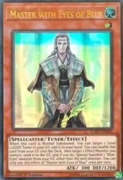 Yugioh! MP Master with Eyes of Blue - LCKC-EN014 - Ultra Rare - 1st Edition Mode - Image 1