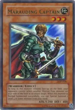 Yugioh! MP Marauding Captain - LOD-018 - Ultra Rare - Unlimited Edition Moderate - Image 1