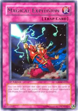 Yugioh! MP Magical Explosion - CRV-EN055 - Rare - Unlimited Edition Moderately P - Image 1