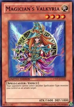 Yugioh! MP Magician's Valkyria - CT07-EN022 - Super Rare - Limited Edition Moder - Image 1