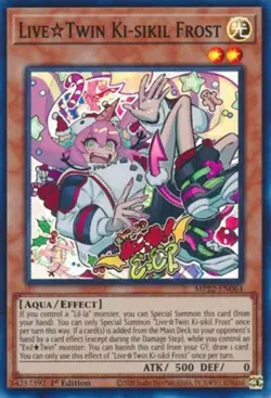 Yugioh! MP Live Twin Ki-sikil Frost - MP22-EN064 - Super Rare - 1st Edition Mode - Image 1