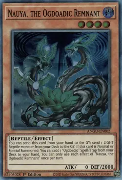Yugioh! MP Nauya, the Ogdoadic Remnant - ANGU-EN002 - Super Rare - 1st Edition M - Image 1