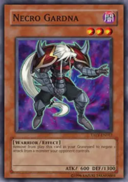 Yugioh! MP Necro Gardna - TAEV-EN012 - Super Rare - 1st Edition Moderately Playe - Image 1