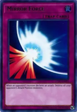 Yugioh! MP Mirror Force - LCKC-EN053 - Ultra Rare - Unlimited Edition Moderately - Image 1