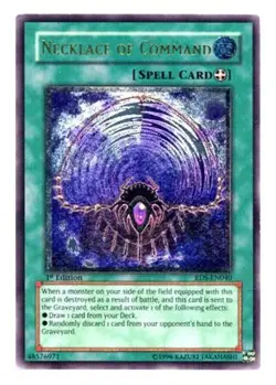 Yugioh! MP Necklace of Command - RDS-EN040 - Ultimate Rare - Unlimited Edition M - Image 1