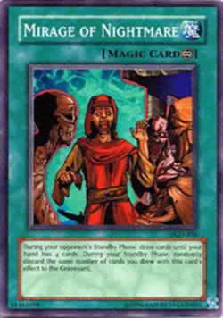 Yugioh! MP Mirage of Nightmare - PGD-036 - Super Rare - Unlimited Edition Modera - Image 1