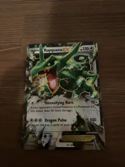 Pokemon Celebrations Classic Collection Rayquaza-EX Holo Full Art Card 75/108 - Image 1
