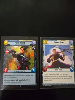Star Wars Unlimited Spark of Rebellion SOR RARES, 18 Card Lot NM/M - Image 4