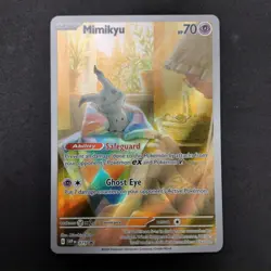 Mimikyu SVP 075 Black Star Promo Illustration Rare Pokemon Card TCG - Image 2
