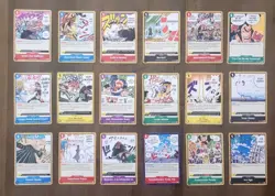 One Piece Card Game Lot of 18 - Image 1