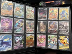 Pokemon Trading Card Game Binder With Over 200 Cards - Image 2