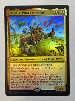 MTG - Secret Lair - Wayne Reynolds - Depala, Pilot Exemplar - FOIL - Image 1
