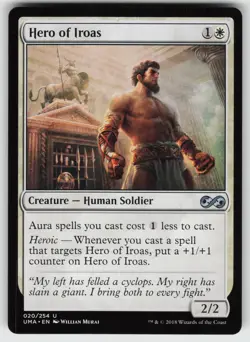 Hero of Iroas U Ultimate Masters 20 MTG - Image 1