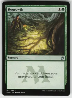 Regrowth U Masters 25 187 MTG - Image 1