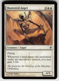 Shattered Angel U New Phyrexia 23 MTG - Image 1