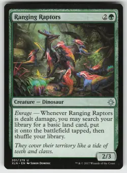 Ranging Raptors U Ixalan 201 MTG - Image 1