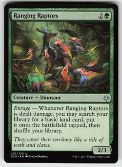 Ranging Raptors U Ixalan 201 MTG - Image 1