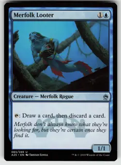 Merfolk Looter U Masters 25 65 MTG - Image 1