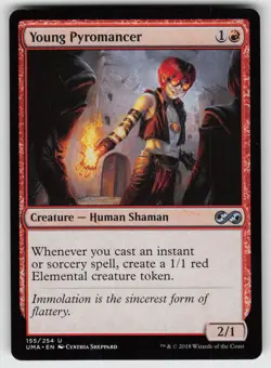 Young Pyromancer U Ultimate Masters 155 MTG - Image 1