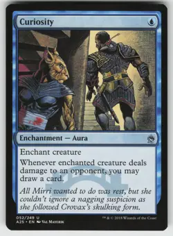 Curiosity U Masters 25 52 MTG - Image 1