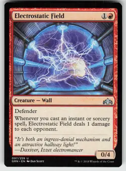 Electrostatic Field U Guilds of Ravnica 97 MTG - Image 1
