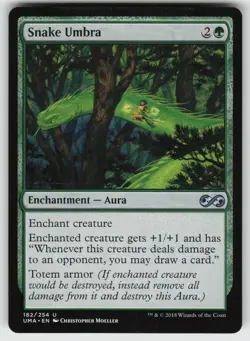 Snake Umbra U Ultimate Masters 182 MTG - Image 1