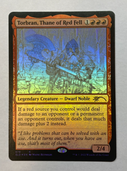 MTG - Secret Lair - Wayne Reynolds - Torbran, Thane of Red Fell (#678) - FOIL - Image 1