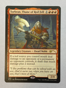MTG - Secret Lair - Wayne Reynolds - Torbran, Thane of Red Fell (#463) - NM - Image 1