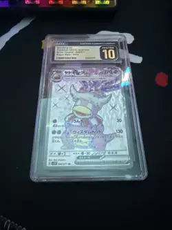 CGC 10 Pristine | Slowking Ex 086/071 | Sv2p: Snow Hazard Holo Pokemon Japanese - Image 1