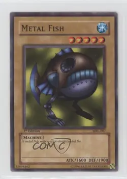 Metal Fish 1st Ed. YuGiOh Magic Ruler Booster #MRL-007 2002 - Image 1