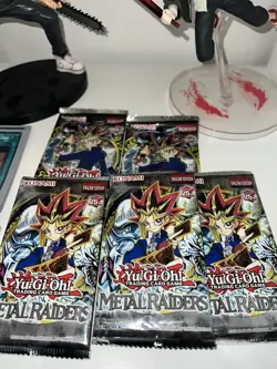 Yugioh Metal Raiders and Invasion of Chaos Booster Packs and Assorted Cards - Image 1