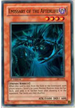 Yugioh! MP Emissary of the Afterlife - AST-076 - Super Rare - Unlimited Edition - Image 1