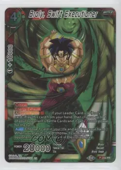 2017-Current Dragon Ball Super Card Game Promos Broly Swift Executioner #P-205 - Image 1