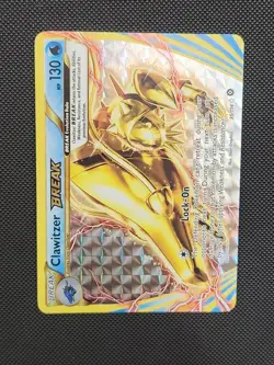 Pokemon Clawitzer Break 35/114 XY Steam Siege Holo Rare Card - Image 1