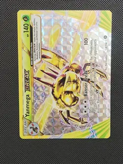 Yanmega Break 8/114 XY Steam Siege Holo Pokemon TCG Card - Image 1