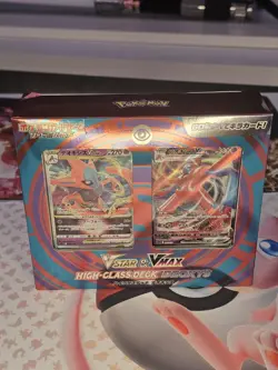 NEW SEALED Pokemon Card Sword & Shield VSTAR & VMAX High Class Deck DEOXYS - Image 1