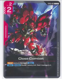Gundam Card Game - Close Combat ST03-013 C Set of 4 - Near Mint/Mint - Image 1