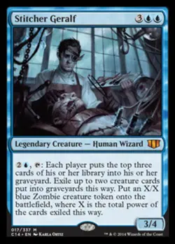 1 x Stitcher Geralf - Commander 2014 - Moderate Play - MTG - Image 1