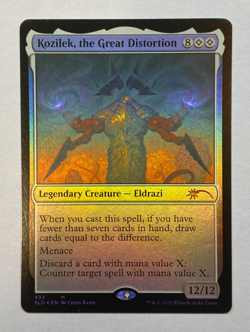 MTG - Secret Lair - Chris Rahn - Kozilek, the Great Distortion - FOIL - NM - Image 1