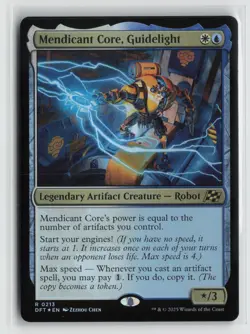 Mendicant Core, Guidelight 0213 Foil Aetherdrift DFT MTG Magic - Image 1