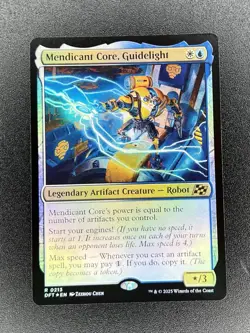 Mendicant Core, Guidelight 0213 Foil Aetherdrift DFT MTG Magic - Image 1