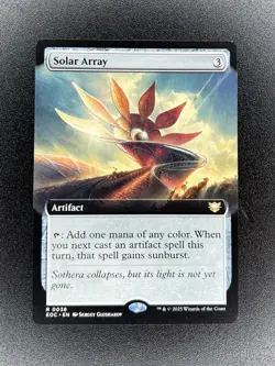 Solar Array (Extended Art Regular) R 0038 Edge of Eternities EOC Magic MTG - Image 1